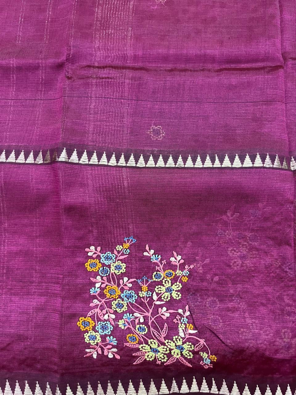 Floral saree