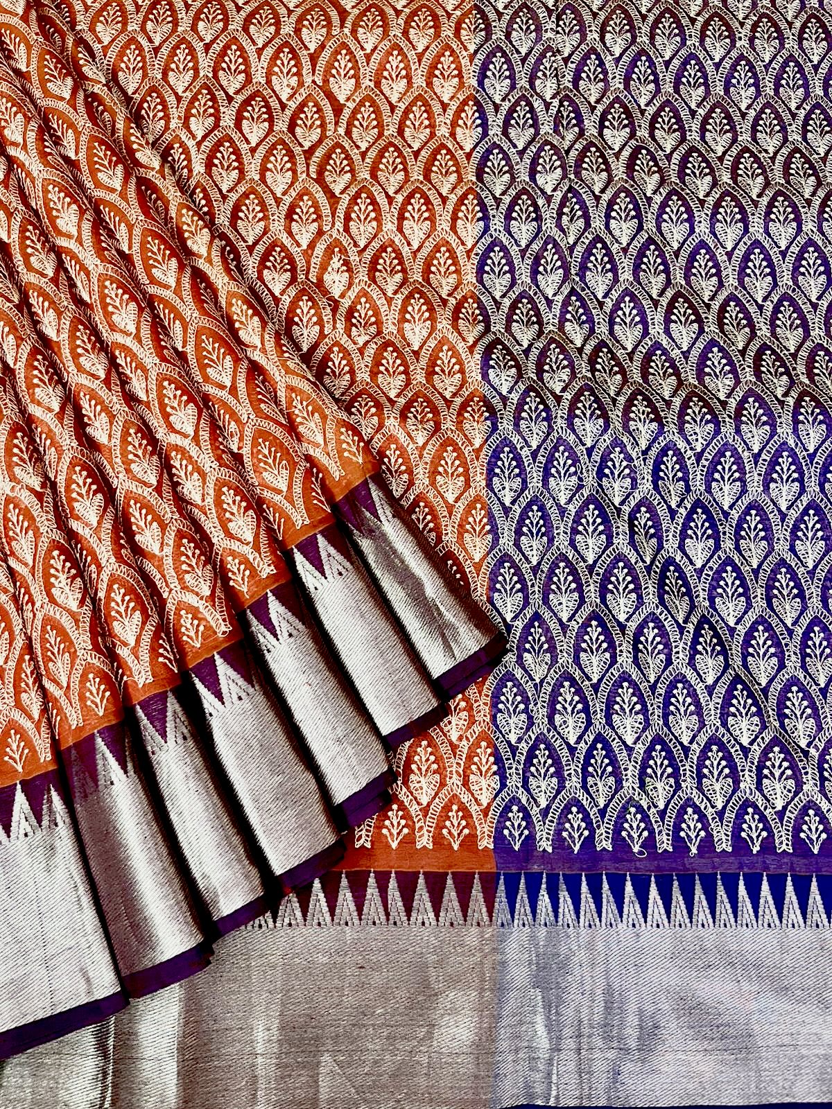 Chikankari saree