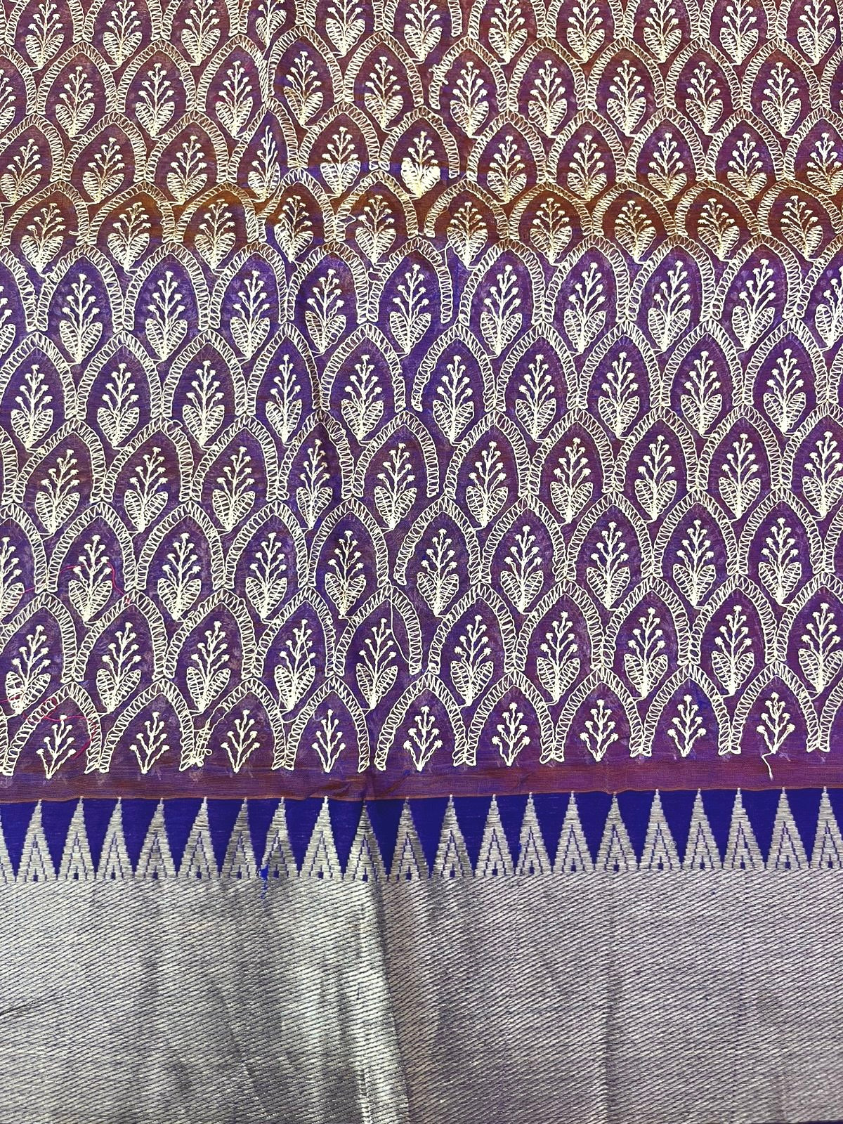 Chikankari saree