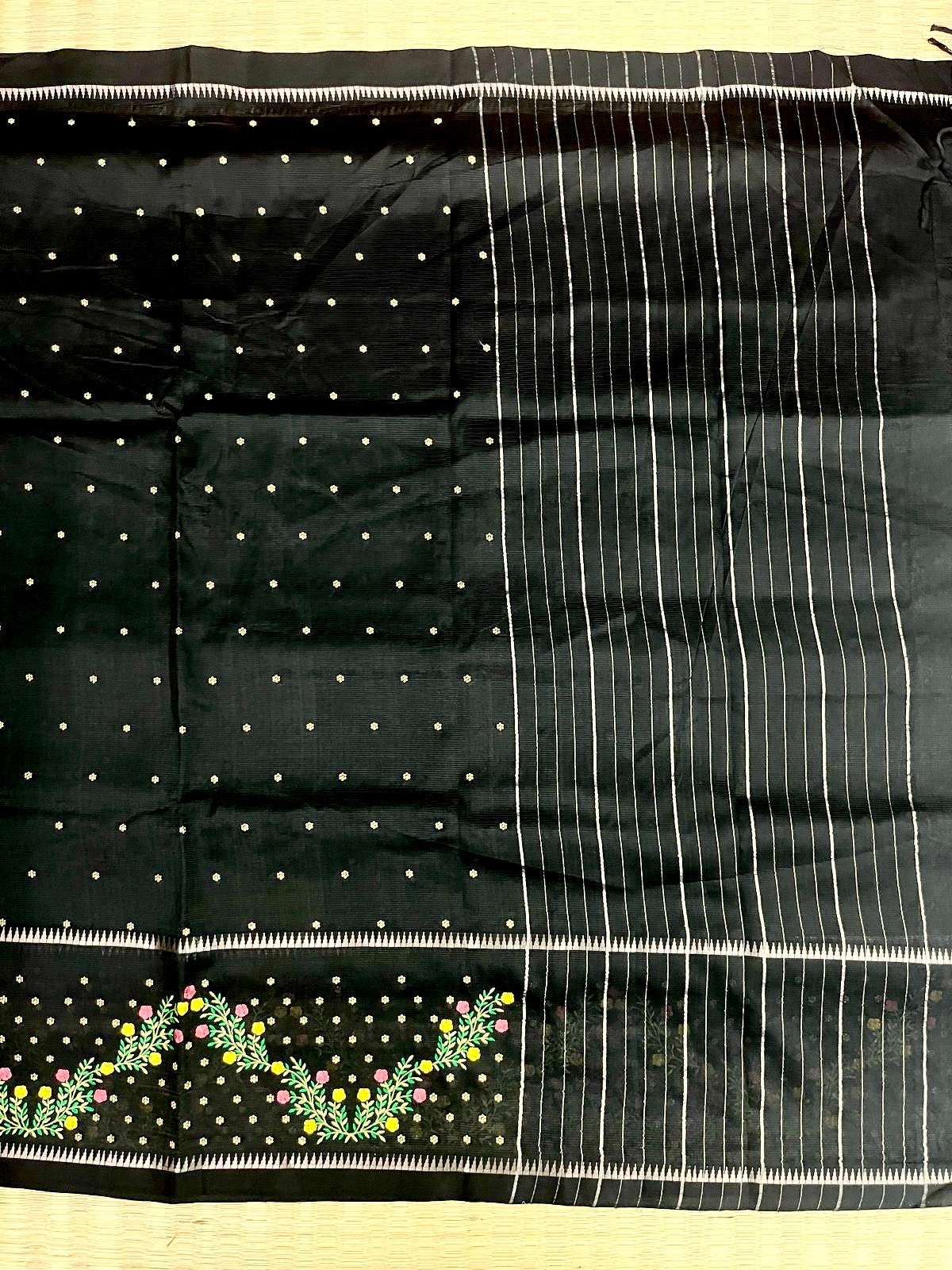 French knott saree