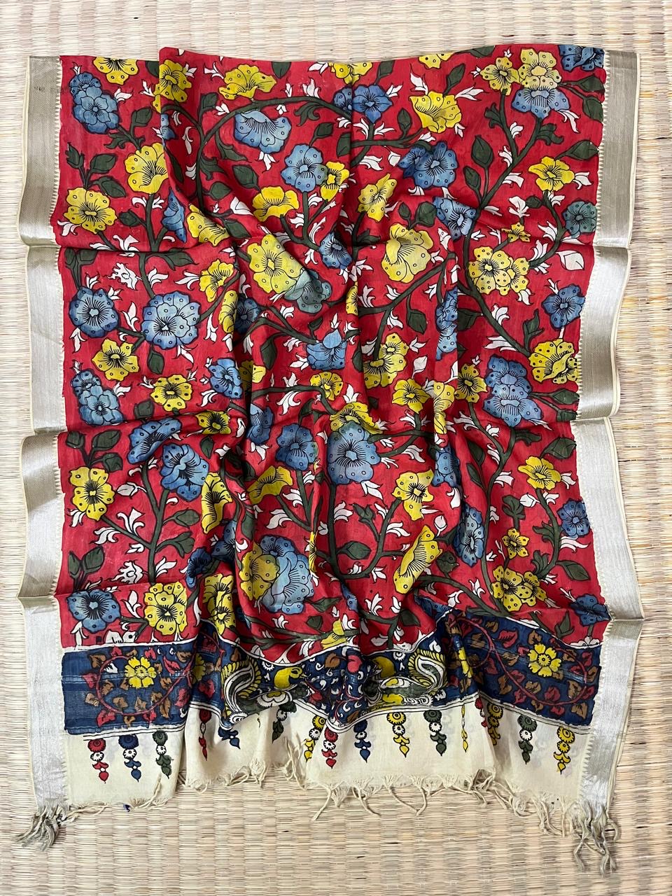 Penkalamkari dupatta