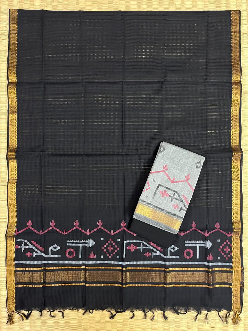 Cotton jamdani print salwar