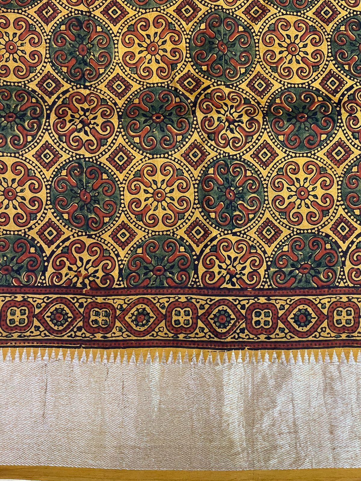 Ajrakh saree