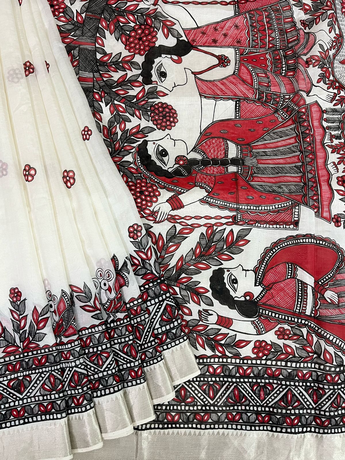 Madhubani saree