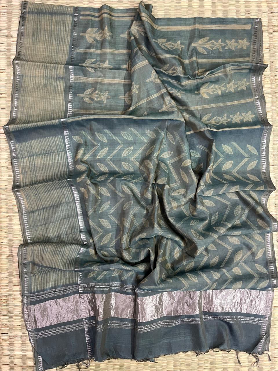Shibori saree