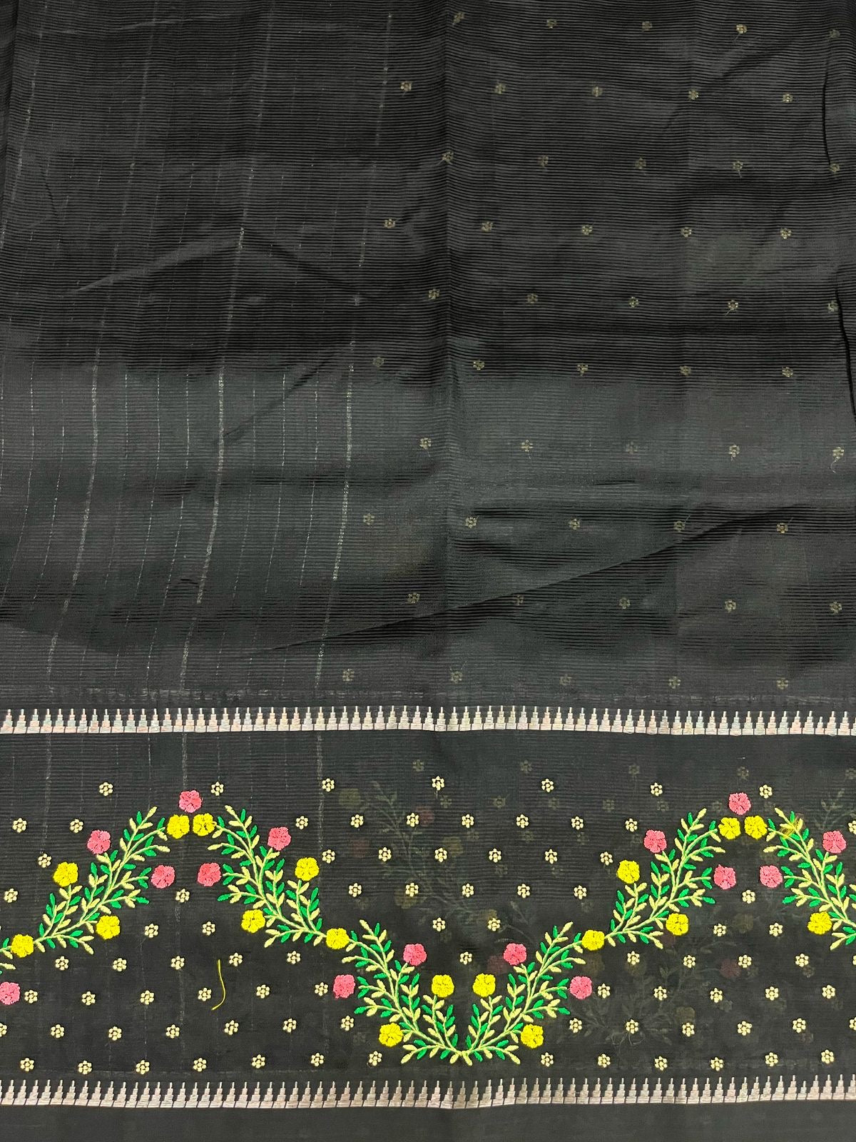 French knott saree