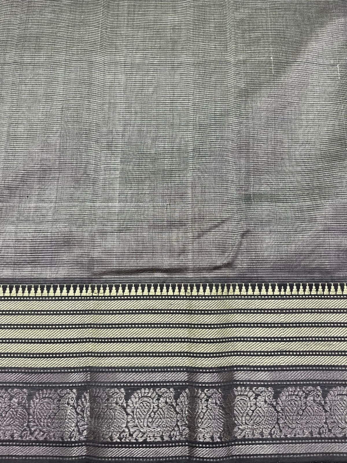 Zari and Thread border saree
