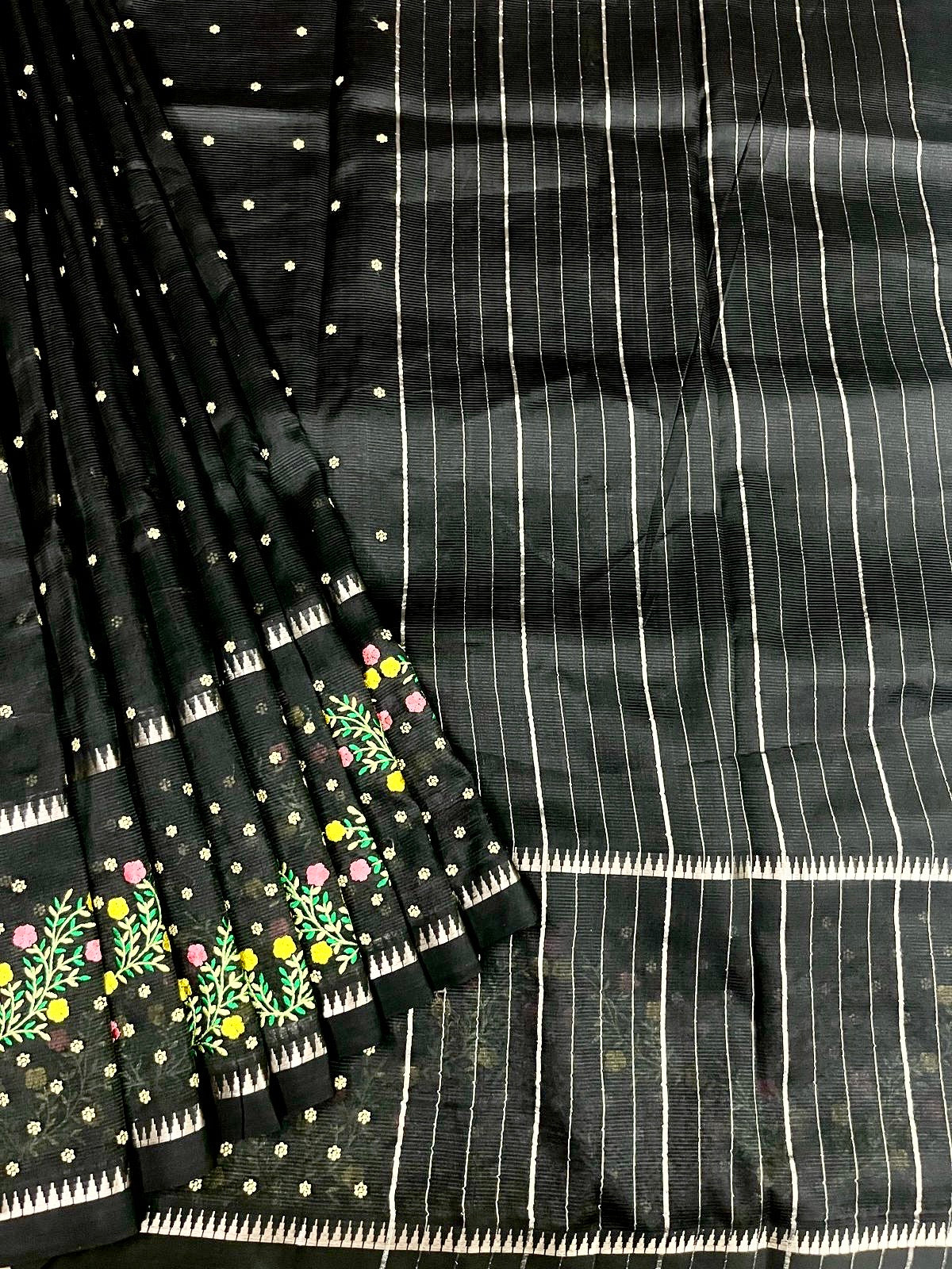 French knott saree
