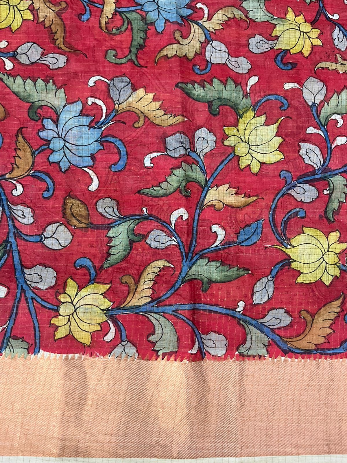Penkalamkari saree