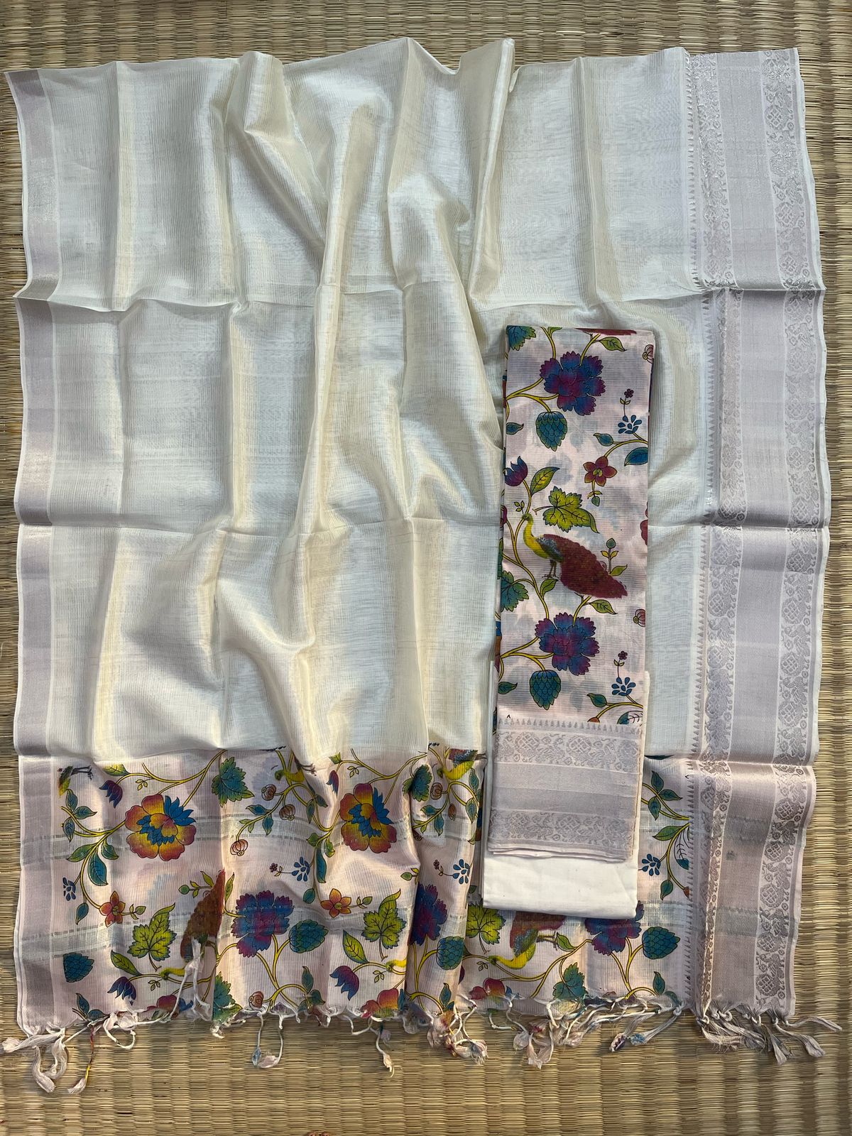 Kanchi silkcotton salwar