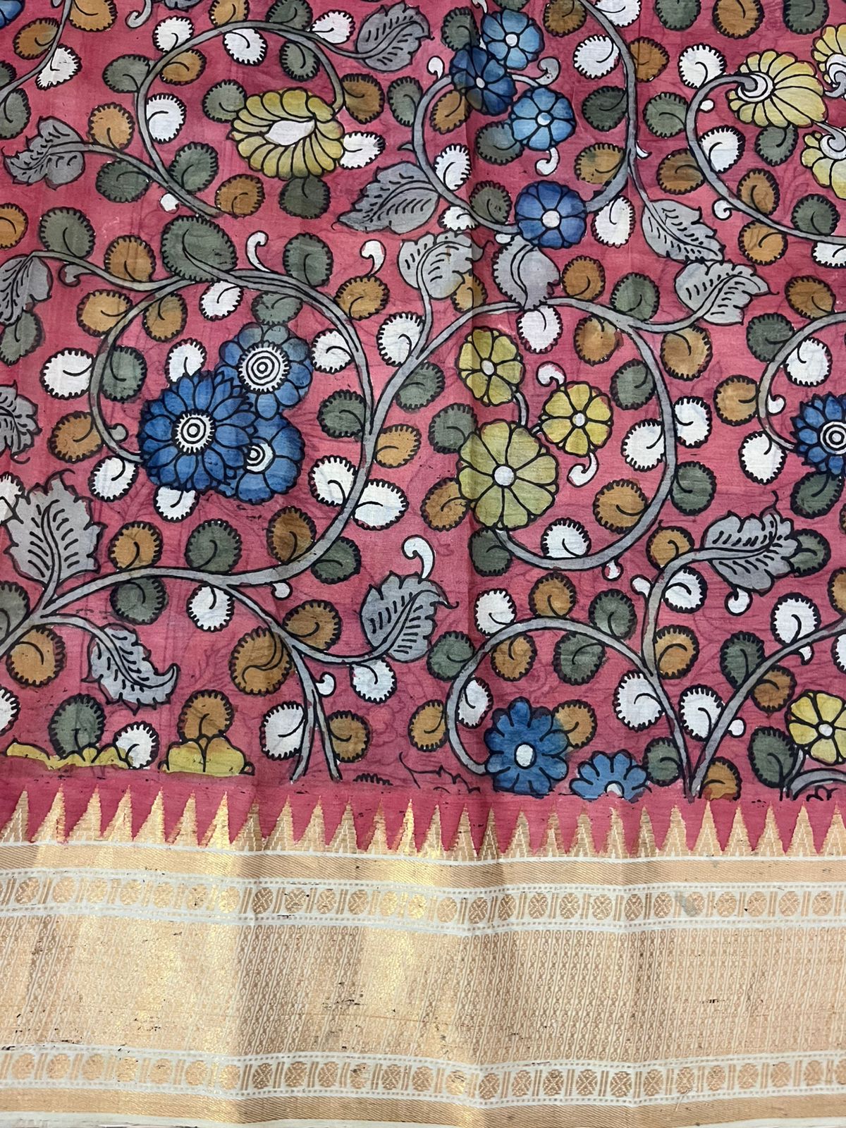 Penkalamkari saree