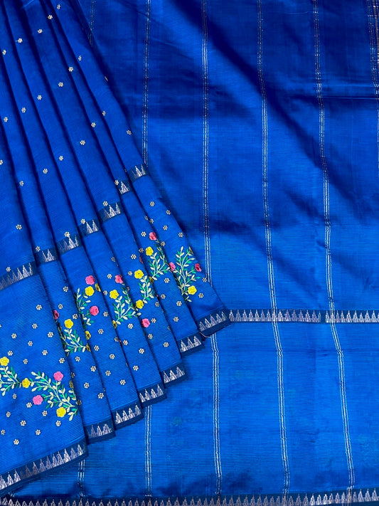 French knott saree