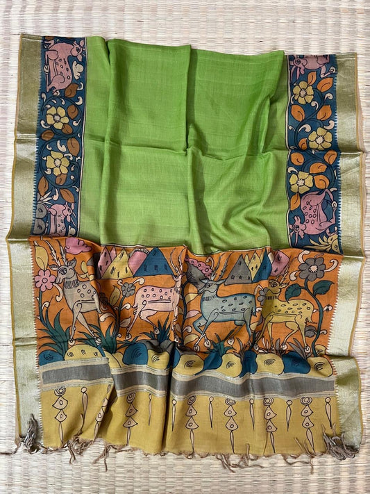 Penkalamkari dupatta