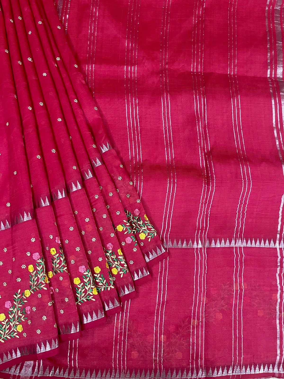 French knott saree