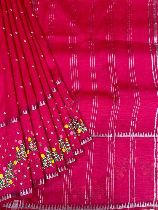 French knott saree