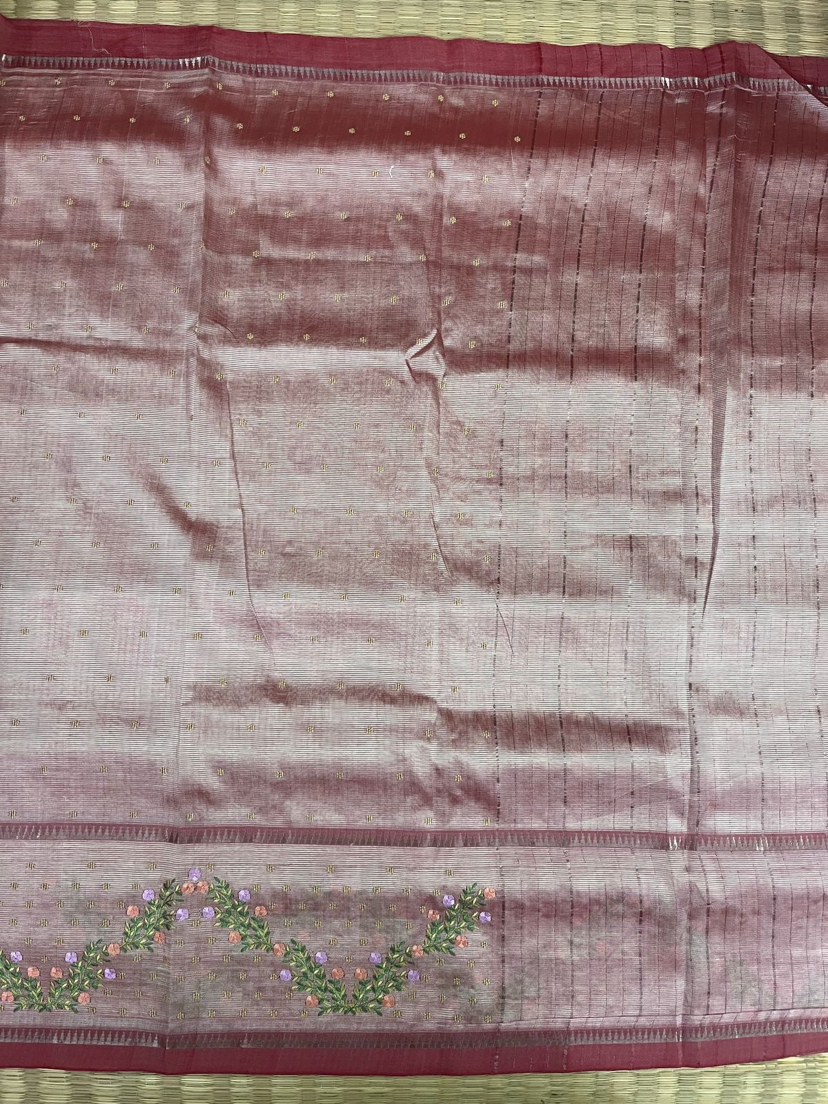 French knott saree
