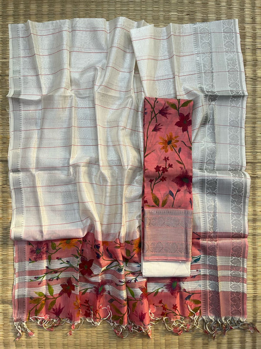 Kanchi silkcotton salwar