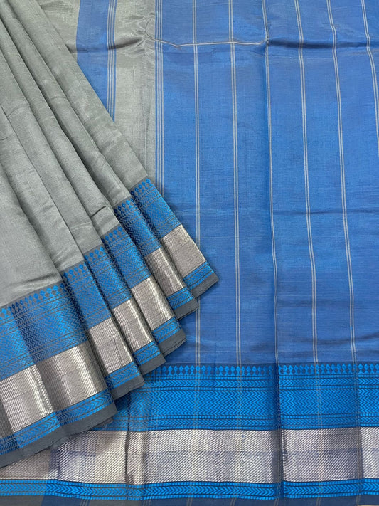 Zari and Thread border saree