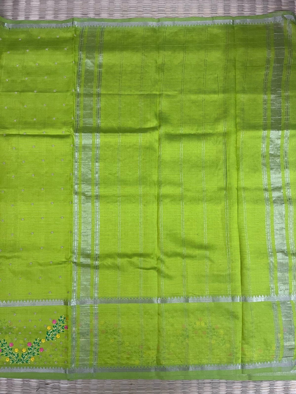 French Knott saree