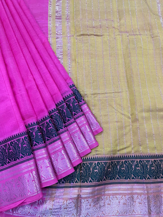 Zari and Thread border saree