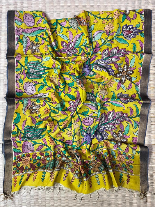 Penkalamkari dupatta