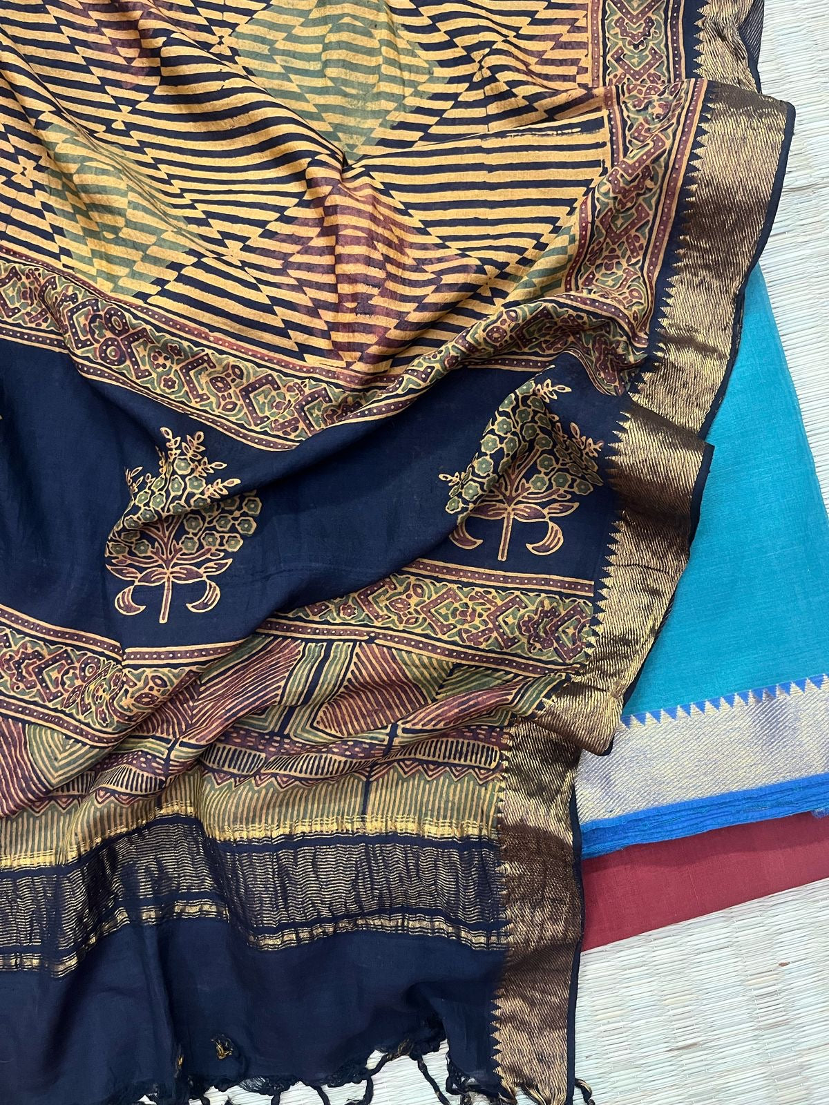 Ajrakh salwar