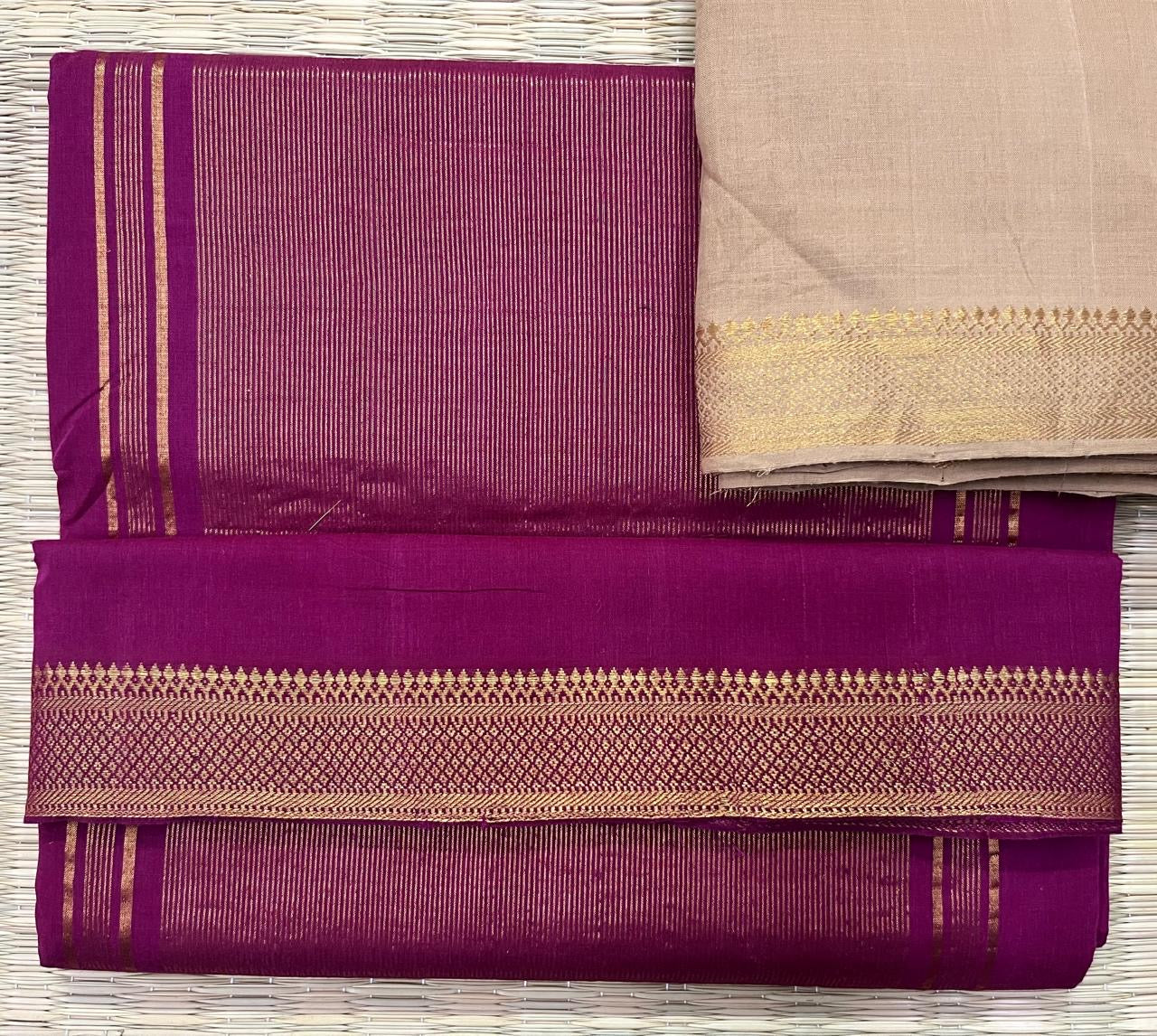 Nizam border saree