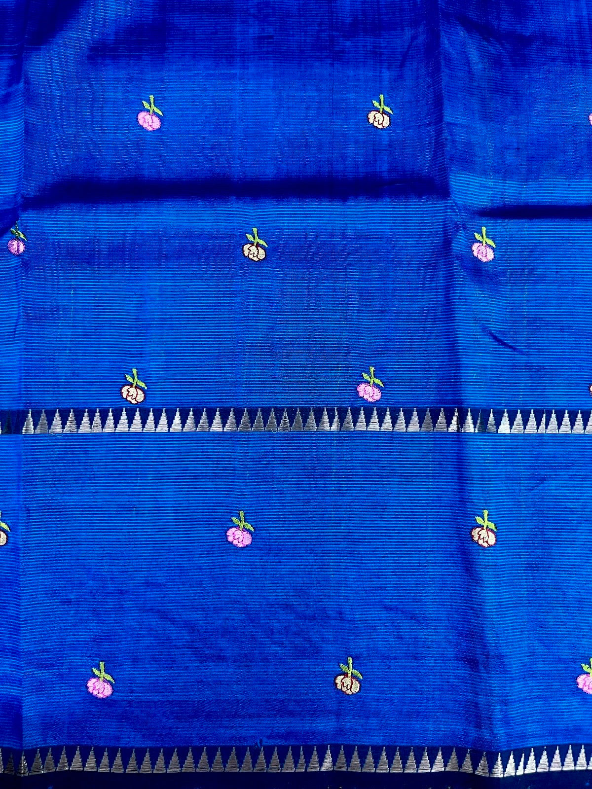 Floral work saree