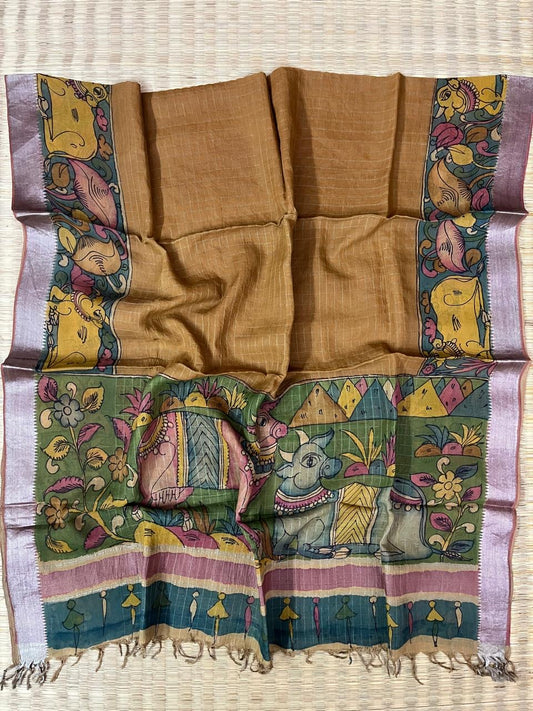 Penkalamkari dupatta