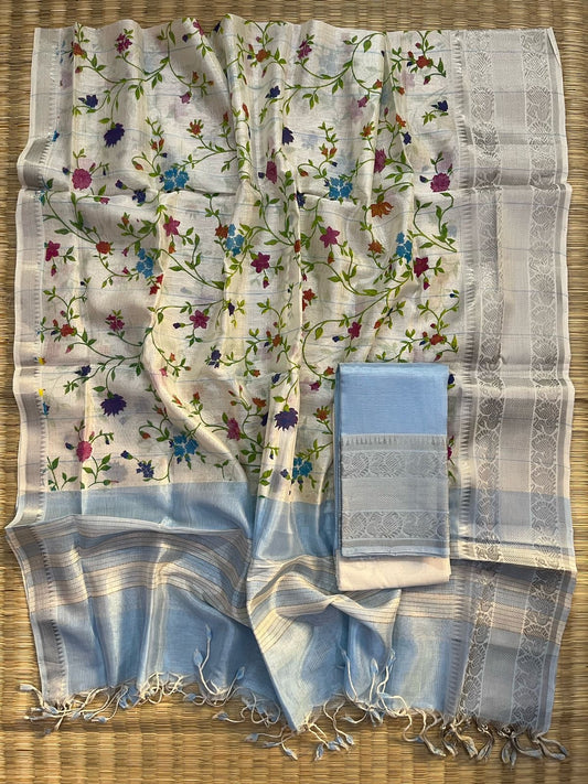 Kanchi silkcotton salwar