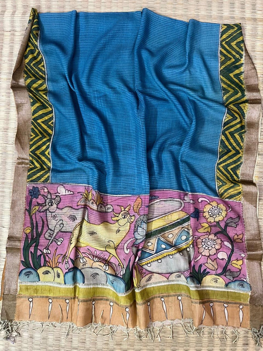 Penkalamkari dupatta