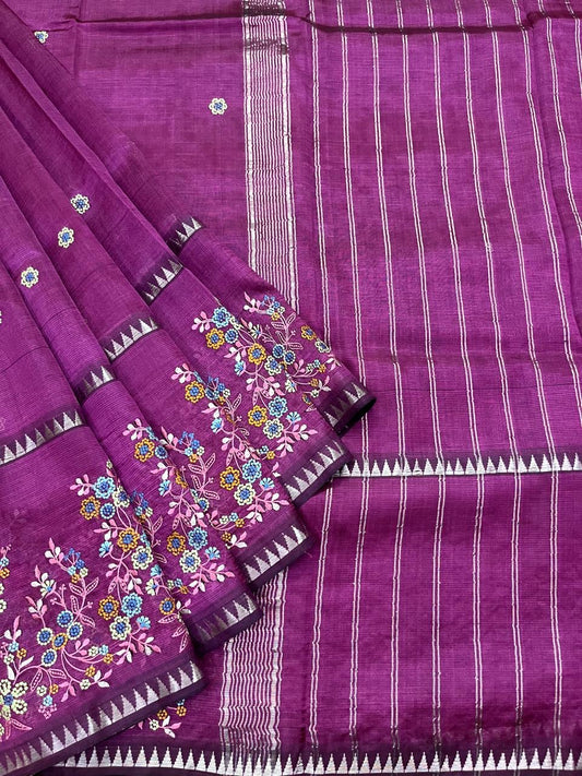 Floral saree