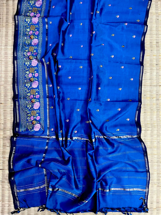 Floral work saree