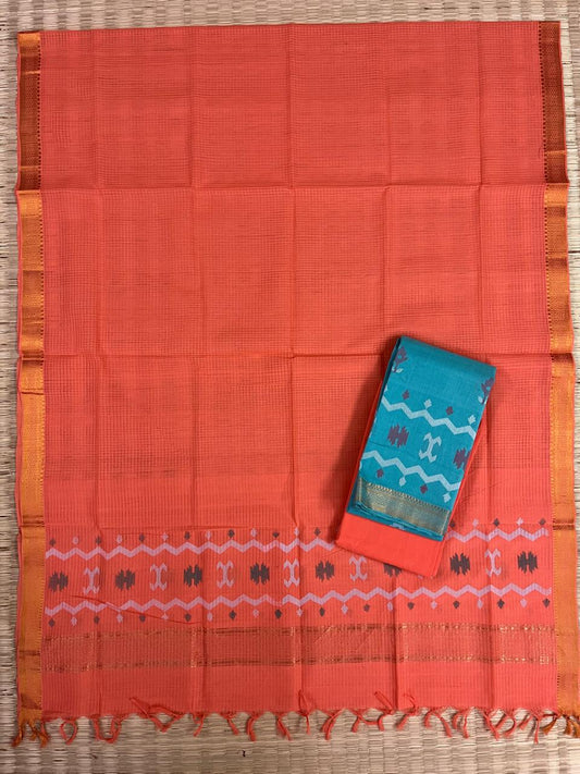 Cotton jamdani print salwar