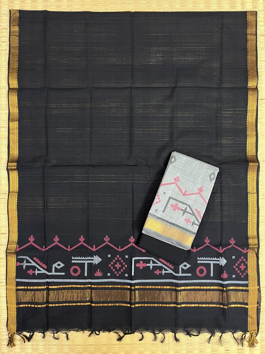 Cotton jamdani print salwar