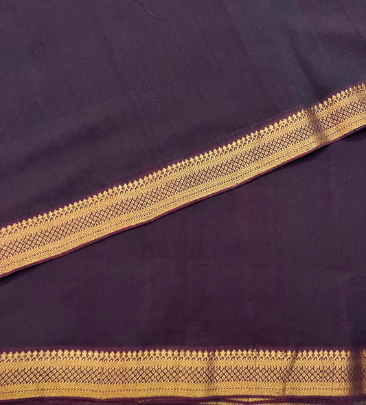 Pure cotton Nizam border fabric