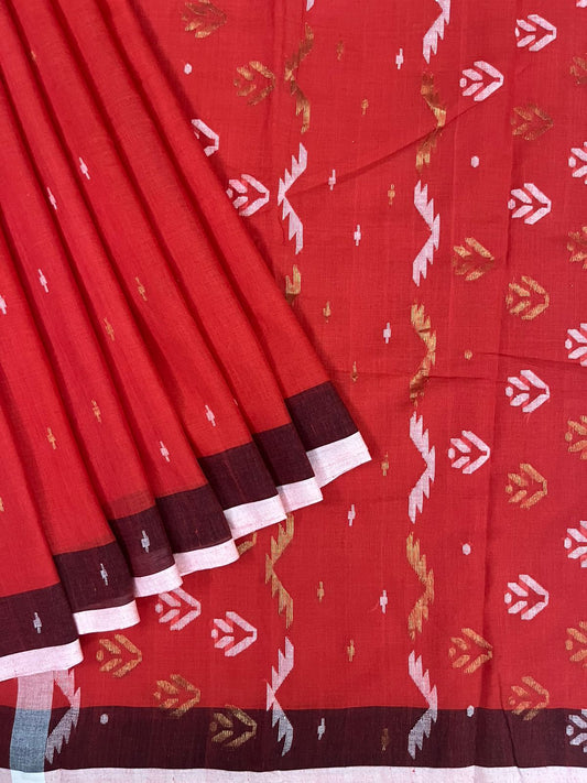 Muslin jamdani saree