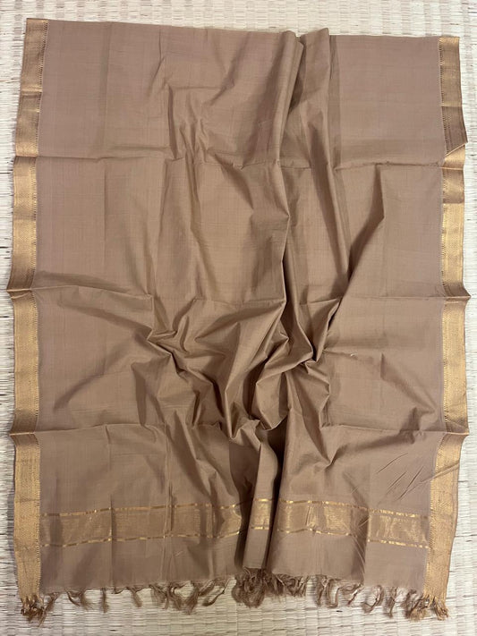 Cotton nizam border dupatta