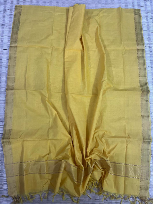 Cotton nizam border dupatta