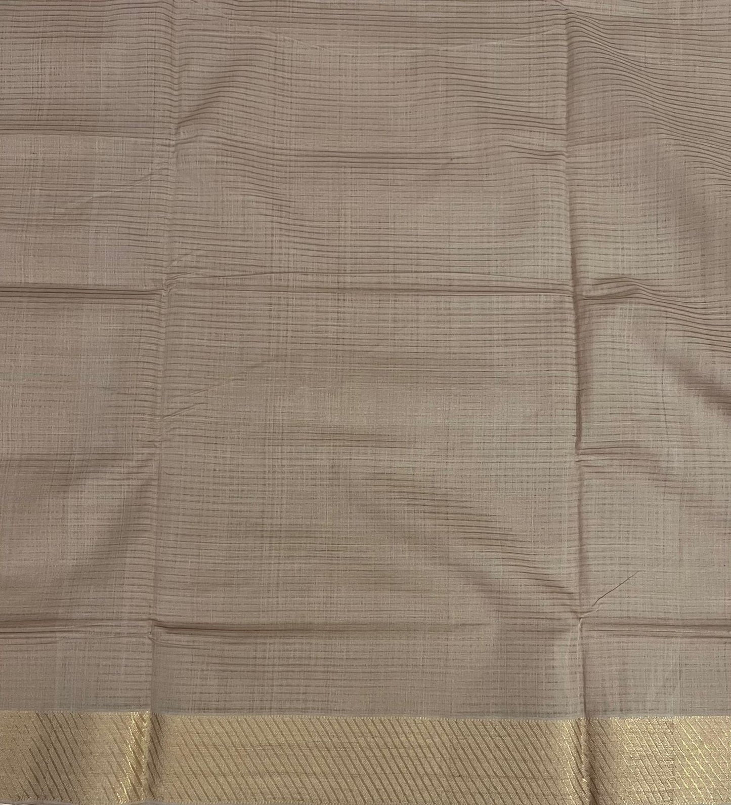 Cotton missing check saree