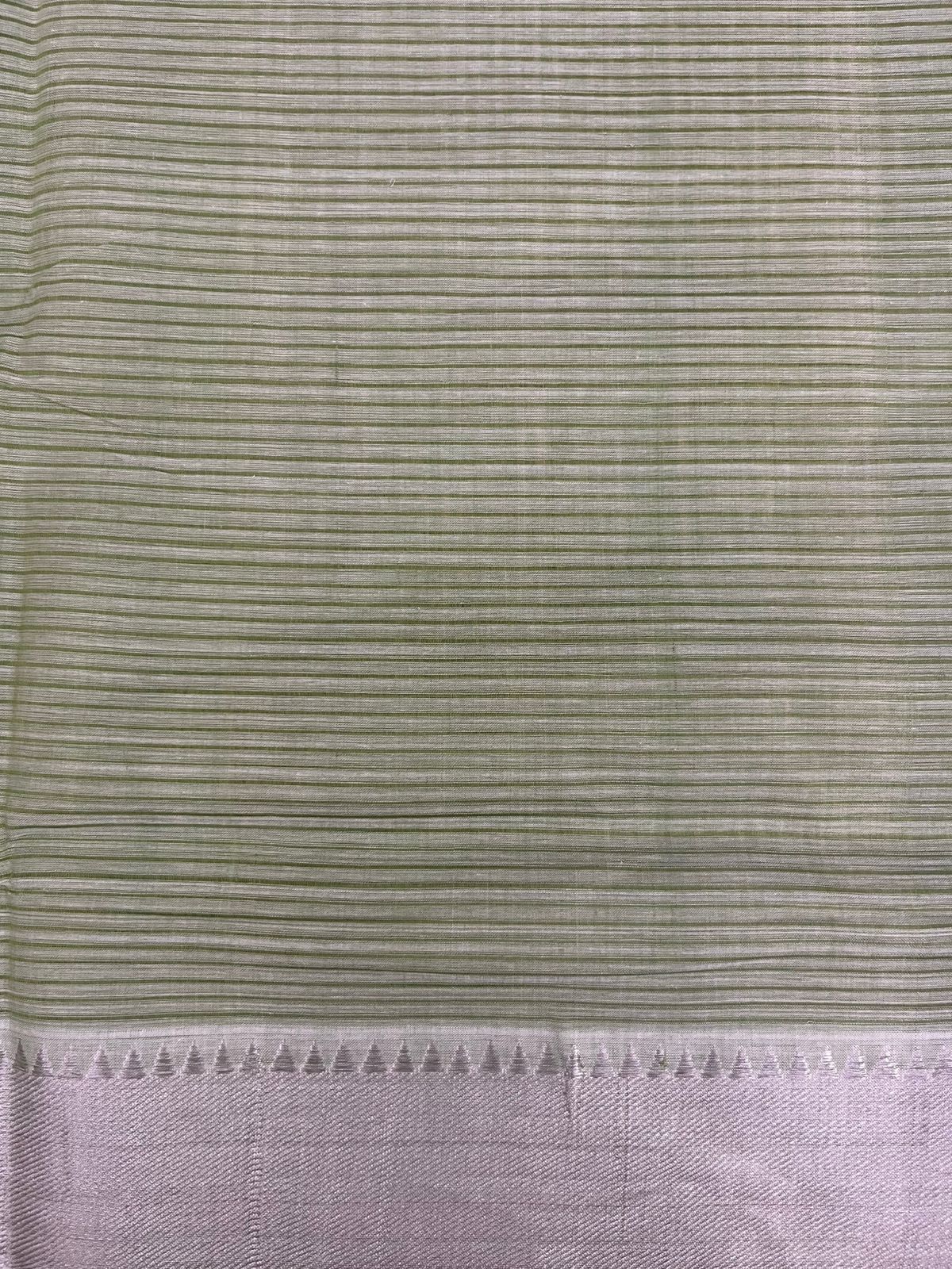 Cotton missing check saree