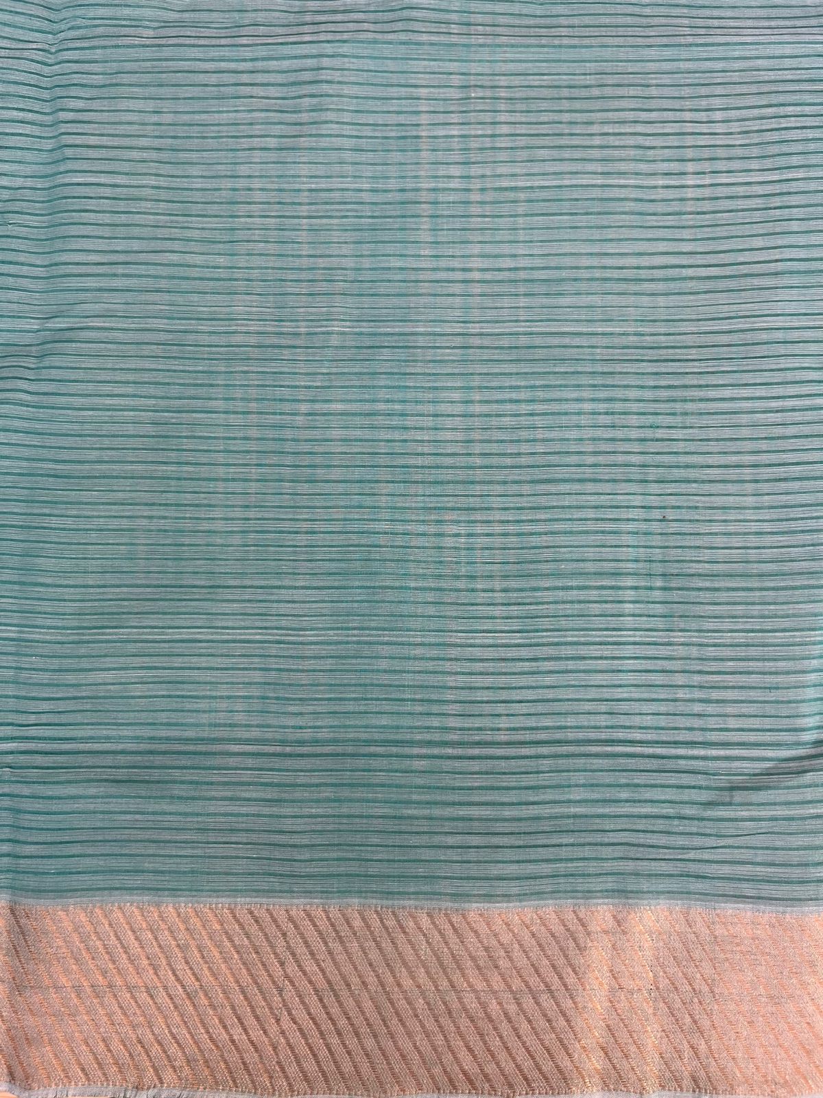 Cotton missing check saree