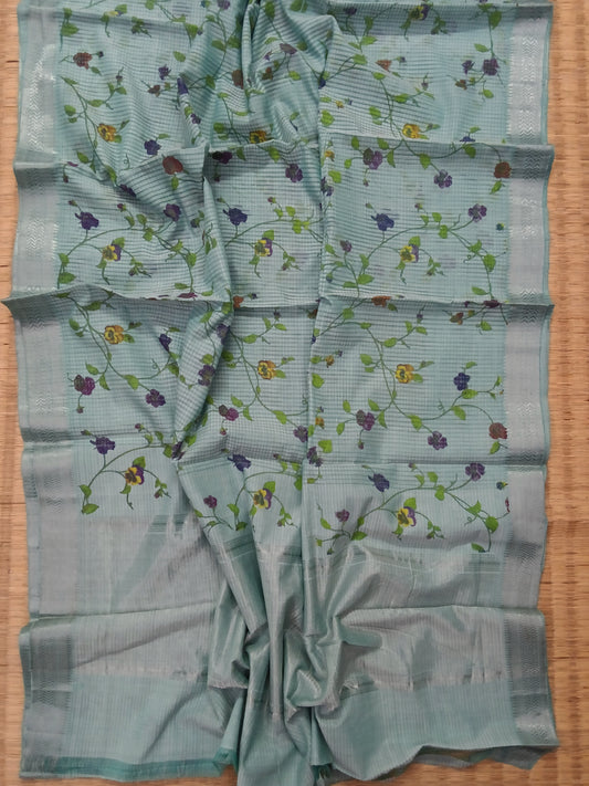 Cotton printed saree