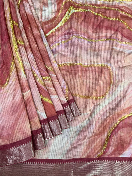 Marble Saree