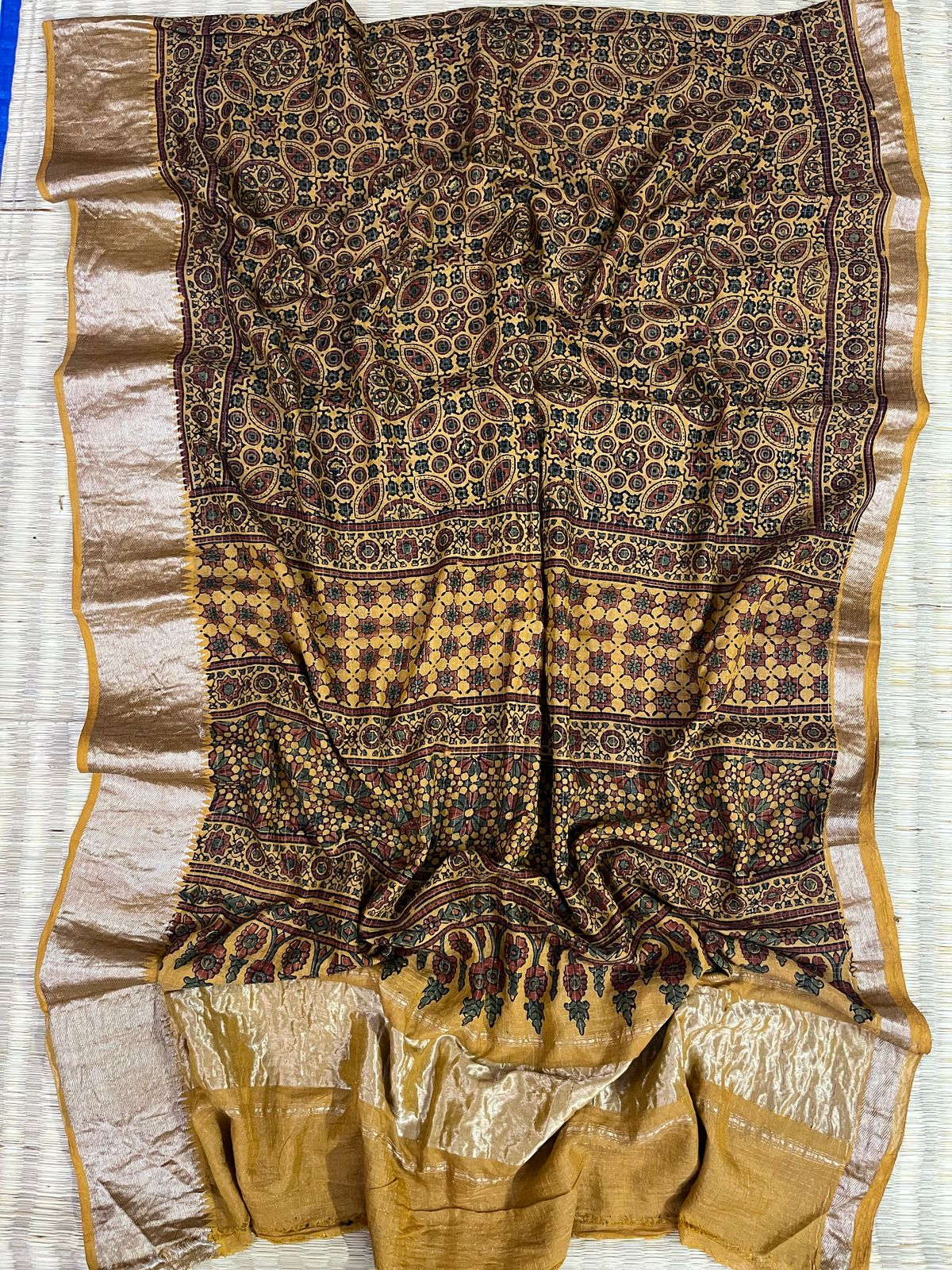 Ajrakh saree