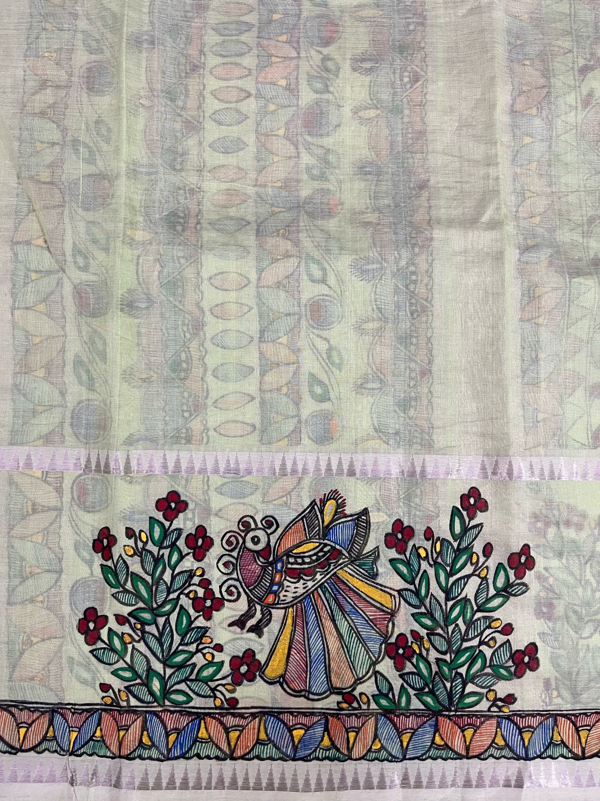 Madhubani saree