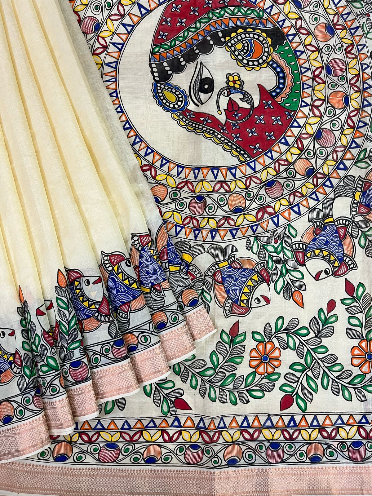 Madhubani saree