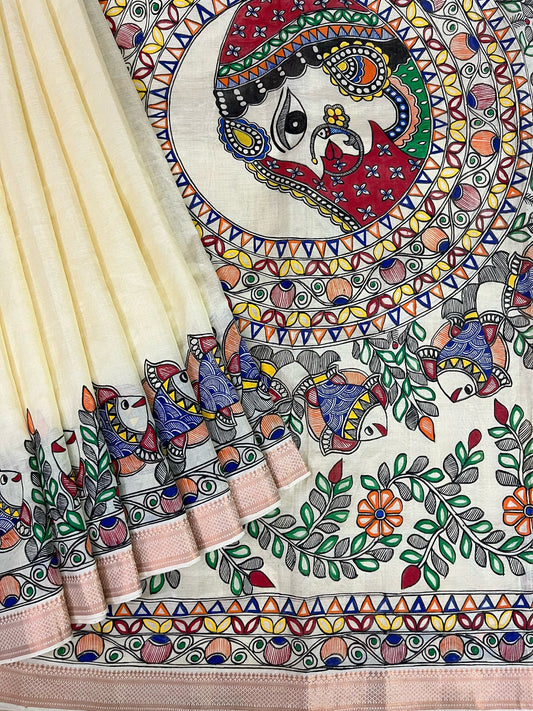 Madhubani saree