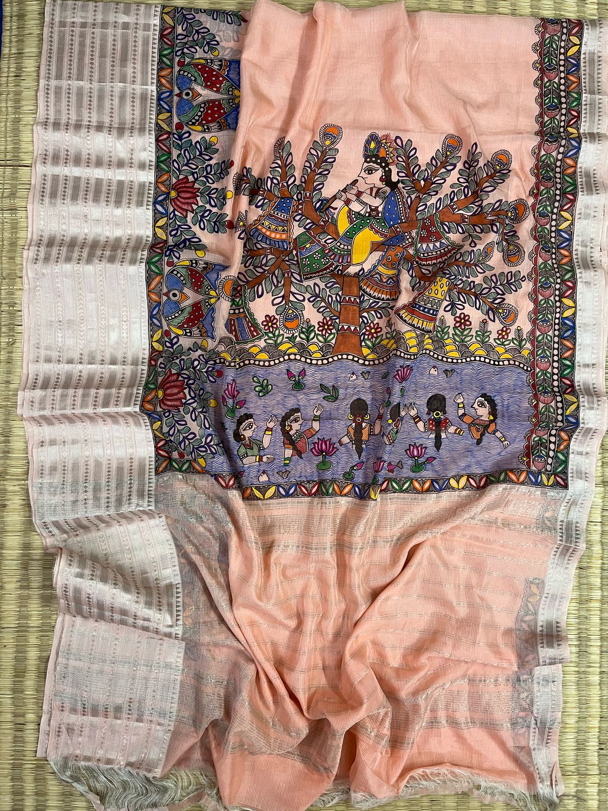 Madhubani saree