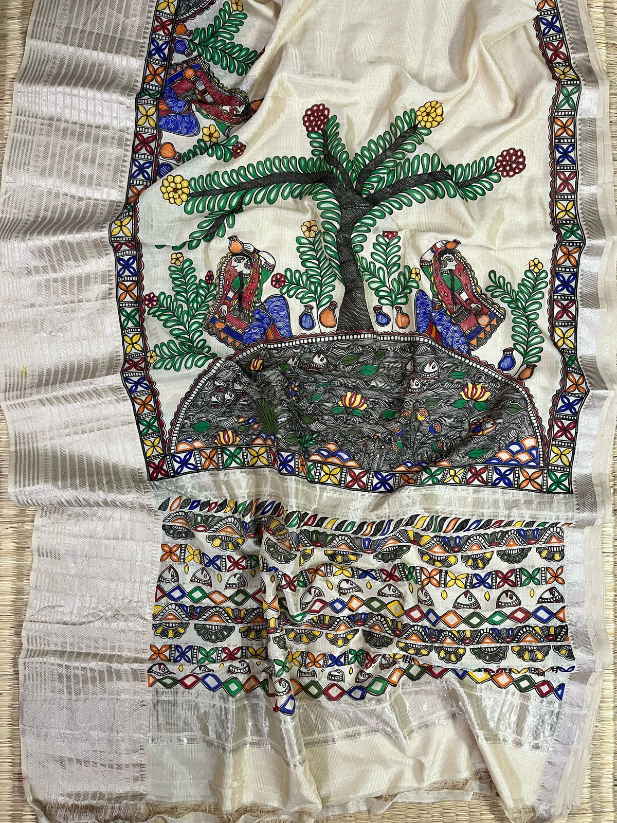 Madhubani saree